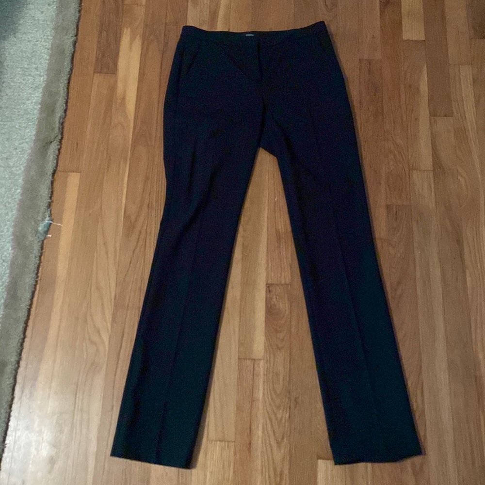 Theory black boot cut slacks